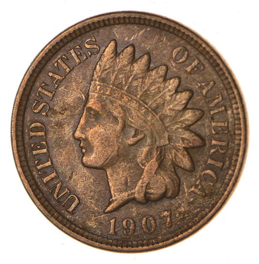 1907 Indian Head Penny