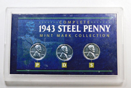 1943 Steel Penny Set