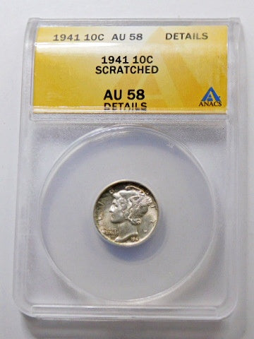 1941 Mercury Head Dime